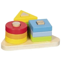 Trójkątna układanka sortująca - Goki