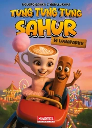 Tung Tung Sahur w lunaparku z naklejkami - Agata Niemirska