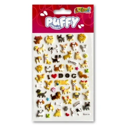 Naklejki puffy Love Dog - Penmate