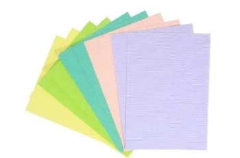 Tektura A4 falista pastelowa 10szt - Penword