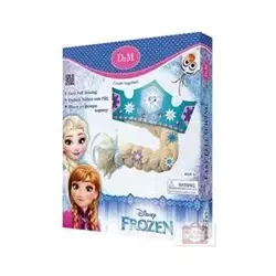 Kraina Lodu Filcowa korona z warkoczem - brak