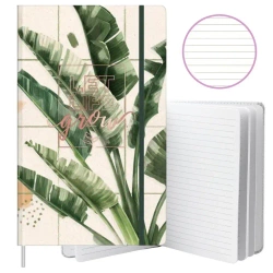 Notatnik A5/80K linia Liście bananowca - Leantoys