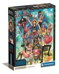 Puzzle 1000 Compact Anime One Piece - Clementoni