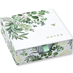 Karteczki zdobione Eukaliptus kostka biurowa - Peter Pauper Press