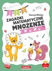 Mnożenie. Zagadki matematyczne - Katarzyna Michalec