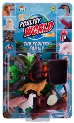 ZWIERZĘTA DOMOWE ROŚLINKI AKCESORIA ZESTAW ZWIERZĄT 20 SZT.