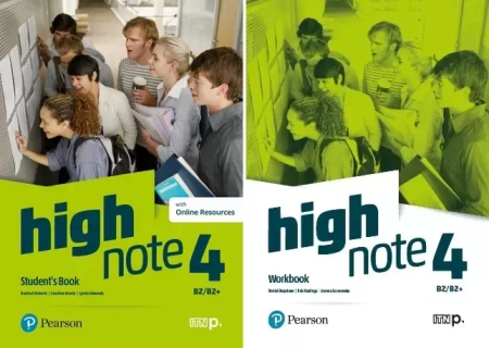 High Note 4 Podręcznik Zeszyt ćwiczeń Pearson - Rachael Roberts, Caroline Krantz, Lynda Edwards