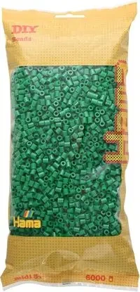Hama Midi Koraliki w woreczku 6000 zielone