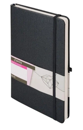 Notes Rubi A5 kropki grafitowy - Antra