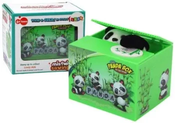 Skarbonka panda nauka oszczędzania - Leantoys