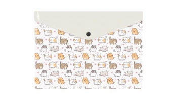 Teczka koperta A4 pp z nadrukiem kittens - BIURFOL