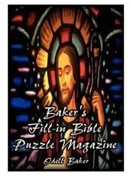 Baker's Fill-In Bible Puzzle Magazine - Odell Baker