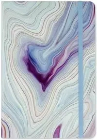 Notes A5 w kropki Niebieski Agat - Peter Pauper Press