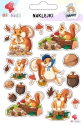 Naklejki dla dzieci Wiewiórki - All4Kids