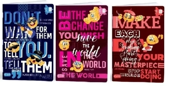 Zeszyt A4/40K kratka Emoti (10szt) MAR MAR - MAR MAR