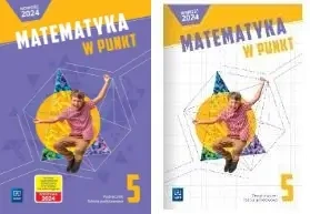 Matematyka w punkt 5 Podręcznik + zeszyt ćwiczeń WSIP PAKIET - praca zbiorowa