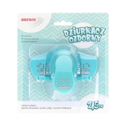 Dziurkacz ozdobny brzegowy - Falbanka 2,5cm - Brewis