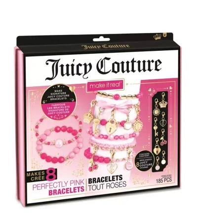 Juicy Couture. Zestaw do tworzenia bransoletek Perfectly Pink