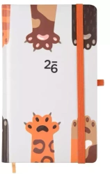 Kalendarz kieszonkowy 2026 Łapki ALBI - praca zbiorowa