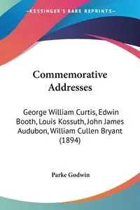 Commemorative Addresses - Godwin Parke