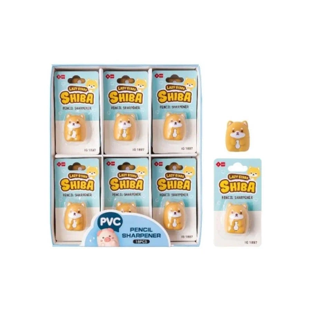 Temperówka i gumka do ścierania Piesek - Squishy