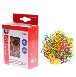 Gumki recepturki kolorowe 30x1,5mm 60g - MP Main Paper