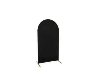 Pokrowiec na stojak łuk czarny 150x80cm - PartyDeco