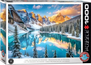 Puzzle 1000 Lake Morraine in Winter 6000-6101 - Eurographics