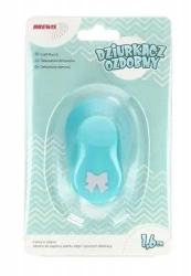 Dziurkacz ozdobny - Kokarda 1,6cm MIX - Brewis