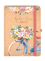 Kalendarz 2026 A5 Kraft TNS Rower - -