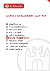 audiobook Pałac Prezydencki. Szlakiem warszawskich zabytków - Ewa Chęć