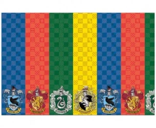 Obrus papi. Harry Potter Hogwarts Houses 120x180cm - Godan