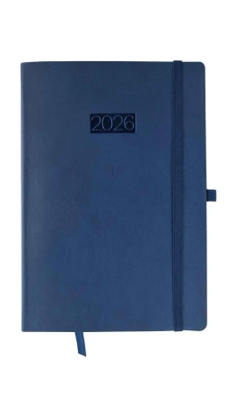 Kalendarz 2026 Flex A5 dzienny granatowy V2 K-A5D - AVANTI