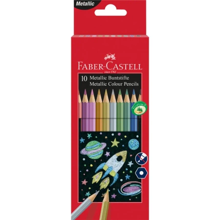 Kredki ołówkowe Classic Colours 10szt - Faber Castell