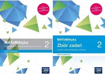 Matematyka 2 Podręcznik Zbiór zadań Nowa Era - Wojciech Babiański, Lech Chańko, Joanna Czarnowsk