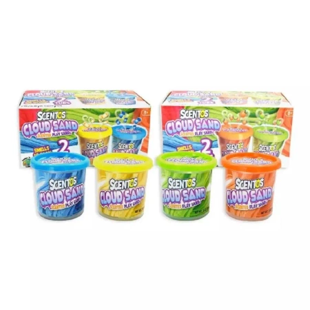 Piasek pachnący puszysty 2szt mix - Scentos