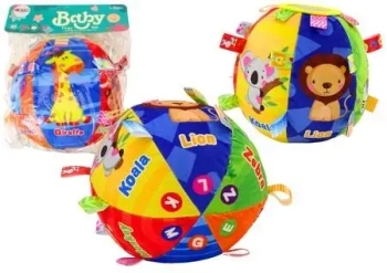 Piłka Sensoryczna pluszowa - Leantoys