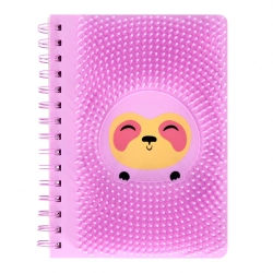 Kołonotes silikon A5 Leniwiec - STARPAK