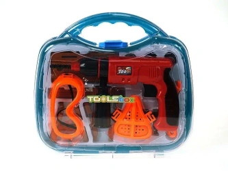 Zestaw narzędzi w walizce z wiertarką - ADAR
