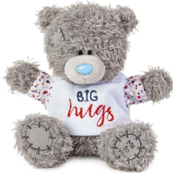 Miś - Big Hugs w koszulce 11cm - Carte Blanche Greetings Ltd.