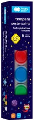 Farby plakatowe Pixi Planet 6 kolorów Happy Color