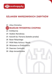 audiobook Muzeum Fryderyka Chopina. Szlakiem warszawskich zabytków - Ewa Chęć