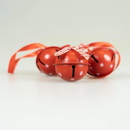 Dzwoneczki dekoracyjne czerwone - Arpex