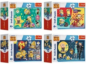 Puzzle 54 Mini Trefl - Z Minionkami fajnie jest!