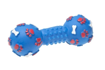 Hantel piszczący (dla psa) 14,3cm MIX - Nefi