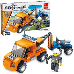 Klocki pomoc drogowa 124 elementy - Trifox