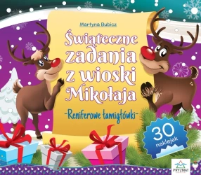 Świąteczne zadania z wioski Mikołaja. Mikołajowe zagadki - Martyna Bubicz