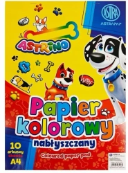 Zeszyt papierów kolorowych nabłyszczanych (10szt) - ASTRA papiernicze