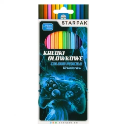 Kredki ołówkowe 12 kolorów Pad - STARPAK