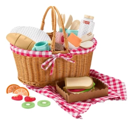 Fisher-Price Drewniany kosz piknikowy